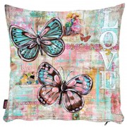 Kelebek Desenli Yastık Kılıfı-3